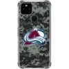 NHL Colorado Avalanche Camo Google Pixel 5a 5G Clear Case