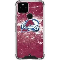 NHL Colorado Avalanche Frozen Google Pixel 5 Clear Case