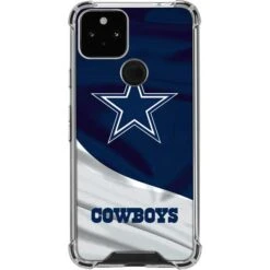NFL Dallas Cowboys Google Pixel 5 Clear Case