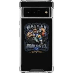 Liquid Blue NFL Dallas Cowboys Running Back Google Pixel 6 Pro Clear Case