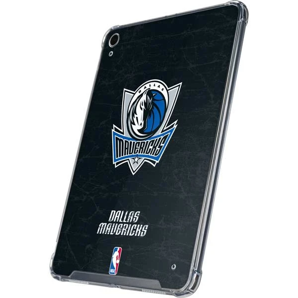 NBA Dallas Mavericks Black Primary Logo IPad 10th Gen (2022) Clear Case - Image 3