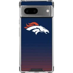NFL Denver Broncos Breakaway Google Pixel 7 Clear Case