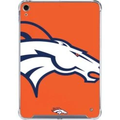 NFL Denver Broncos Large Logo IPad 10th Gen (2022) Clear Case