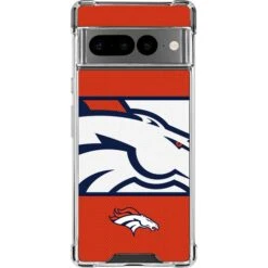 NFL Denver Broncos Zone Block Google Pixel 7 Pro Clear Case
