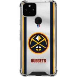 NBA Denver Nuggets Google Pixel 5 Clear Case