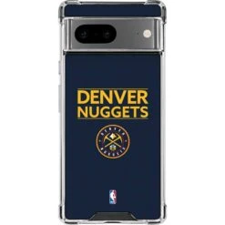 NBA Denver Nuggets Standard - Light Blue Google Pixel 7 Clear Case