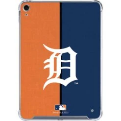 MLB Detroit Tigers Split IPad 10th Gen (2022) Clear Case