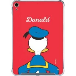 Disney Friends Donald Duck Backwards IPad 10th Gen (2022) Clear Case