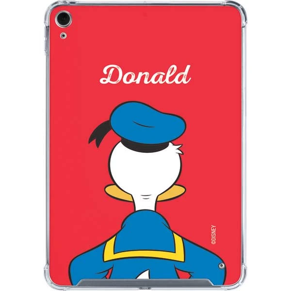 Disney Friends Donald Duck Backwards IPad 10th Gen (2022) Clear Case