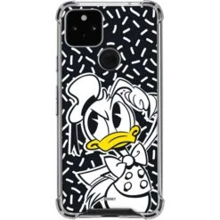 Disney Friends Donald Duck Thinking Google Pixel 5a 5G Clear Case