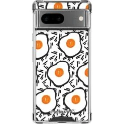 Bouffants And Broken Hearts Eggs Google Pixel 7 Clear Case