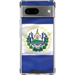 El Salvador Flag Google Pixel 7 Clear Case