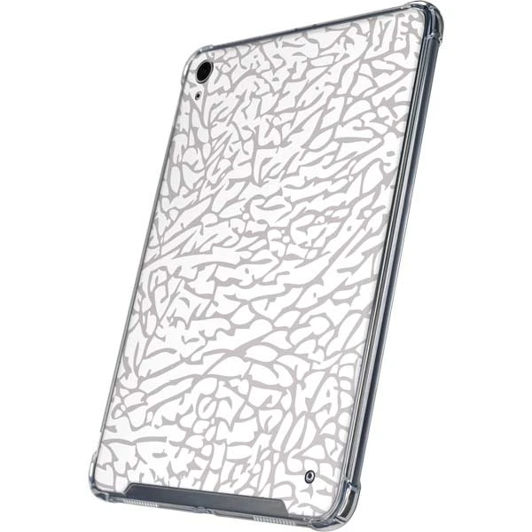 Elephant Print White IPad 10th Gen (2022) Clear Case - Image 3