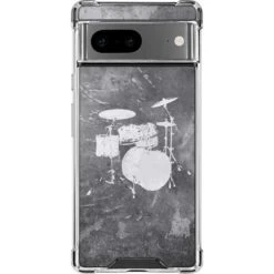 Faded Drumset Google Pixel 7 Clear Case