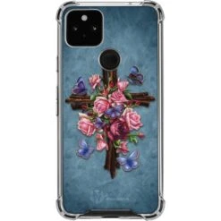 Brigid Ashwood Flower Cross Google Pixel 5a 5G Clear Case