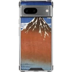 Hokusai Fuji Mountains In Clear Weather Google Pixel 7 Clear Case