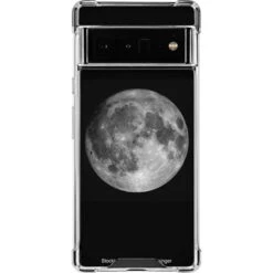 Full Moon Space Google Pixel 6 Pro Clear Case