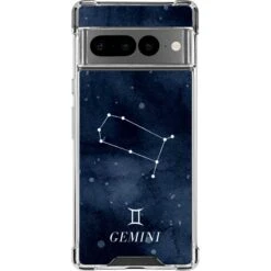 Gemini Constellation Google Pixel 7 Pro Clear Case