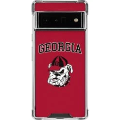 University Of Georgia Bulldogs Google Pixel 6 Pro Clear Case