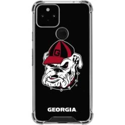 University Of Georgia Bulldogs Mascot Google Pixel 5 Clear Case