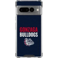 Gonzaga University Bulldogs Bold Google Pixel 7 Pro Clear Case