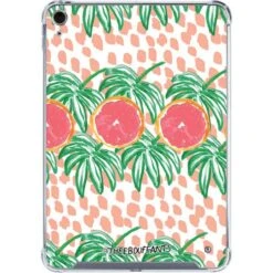 Bouffants And Broken Hearts Graphic Grapefruit IPad 10th Gen (2022) Clear Case