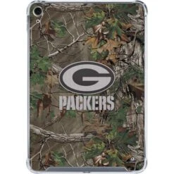 NFL Green Bay Packers Realtree Xtra Green Camo IPad 10th Gen (2022) Clear Case