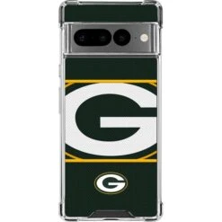 NFL Green Bay Packers Zone Block Google Pixel 7 Pro Clear Case