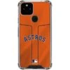 MLB Houston Astros Jersey Alternate Google Pixel 5 Clear Case