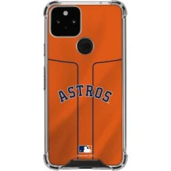 MLB Houston Astros Jersey Alternate Google Pixel 5 Clear Case