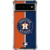 MLB Houston Astros Split Google Pixel 6a Clear Case