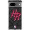 NBA Houston Rockets Dark Rust Google Pixel 7 Clear Case