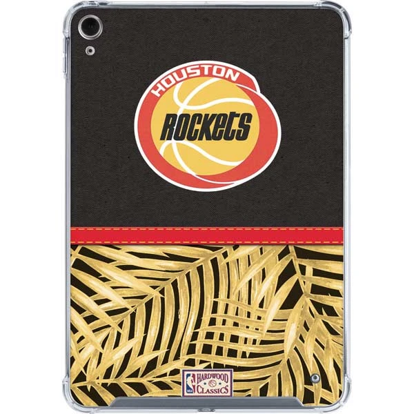 NBA Houston Rockets Retro Palms IPad 10th Gen (2022) Clear Case