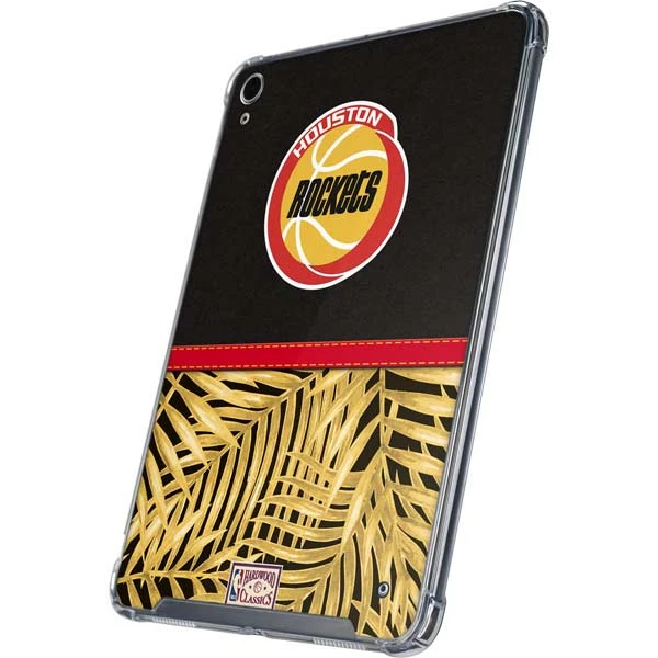 NBA Houston Rockets Retro Palms IPad 10th Gen (2022) Clear Case - Image 3