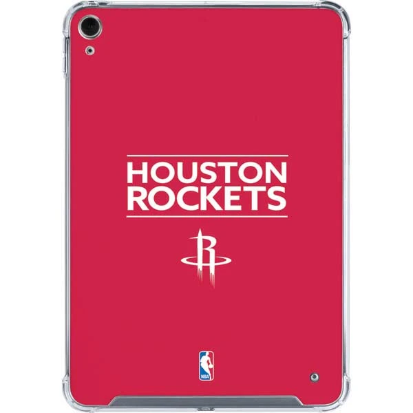 NBA Houston Rockets Standard - Red IPad 10th Gen (2022) Clear Case
