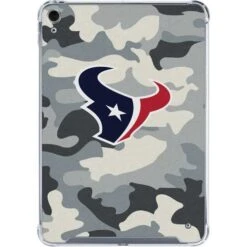NFL Houston Texans Camo IPad 10th Gen (2022) Clear Case