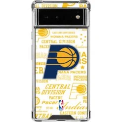 NBA Indiana Pacers Historic Blast Google Pixel 6a Clear Case