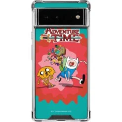 Adult Swim Adventure Time Jake And Finn Google Pixel 6a Clear Case