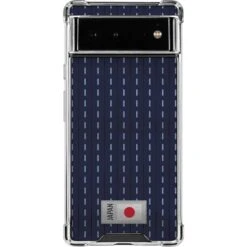 Japan Soccer Flag Google Pixel 6a Clear Case