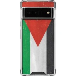 Jordan Flag Distressed Google Pixel 6 Pro Clear Case