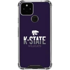 Kansas State University K-State Wildcats Gradient Google Pixel 5 Clear Case