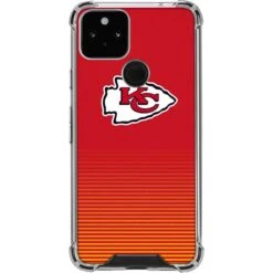 NFL Kansas City Chiefs Breakaway Google Pixel 5 Clear Case