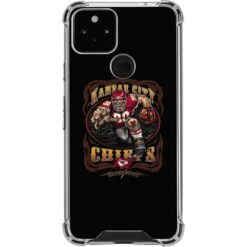 Liquid Blue NFL Kansas City Chiefs Running Back Google Pixel 5 Clear Case