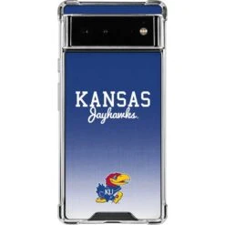University Of Kansas Jayhawks Google Pixel 6a Clear Case