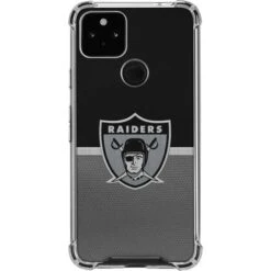 NFL Las Vegas Raiders Vintage Google Pixel 5a 5G Clear Case