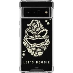 Disney The Nightmare Before Christmas Lets Boogie Art Google Pixel 6 Pro Clear Case