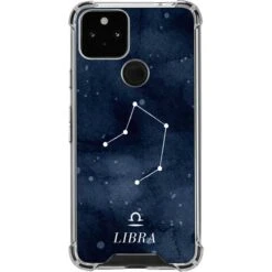 Libra Constellation Google Pixel 5 Clear Case