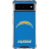 NFL Los Angeles Chargers - Alternate Distressed Google Pixel 6a Clear Case