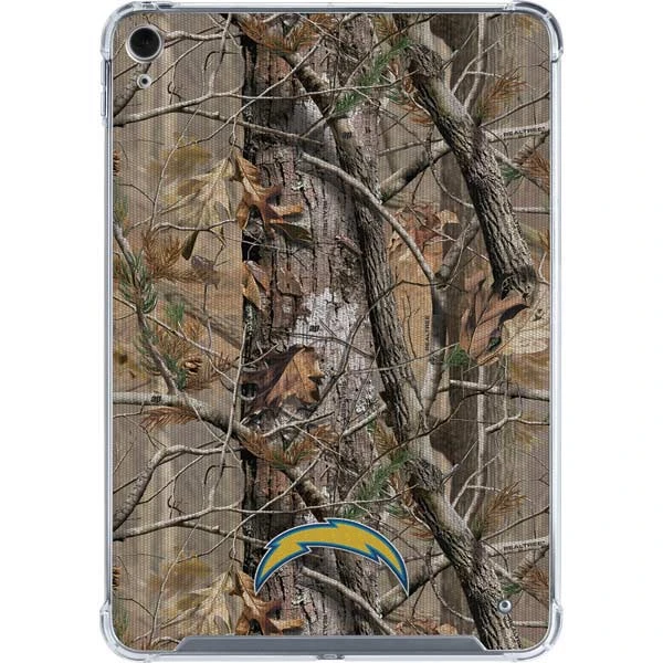 NFL Los Angeles Chargers Realtree AP Camo IPad 10th Gen (2022) Clear Case