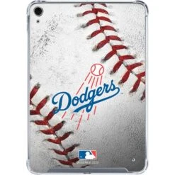 MLB Los Angeles Dodgers Game Ball IPad 10th Gen (2022) Clear Case